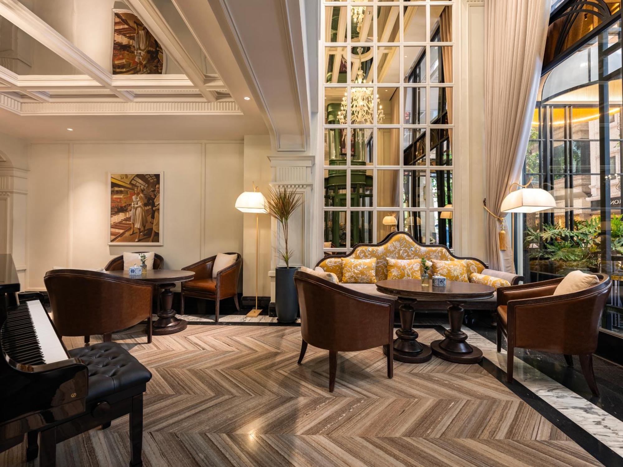 Grand Hotel Du Lac Hanoi Buitenkant foto The lobby of the hotel